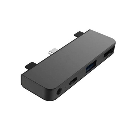 Targus HYPER 45H-D31.9ES - USB 3.2 Gen 2 (3.1 Gen 2) Type-C - 3.5mm - USB 2.0 - USB 3.2 Gen 1 (3.1 Gen 1) Type-A - USB 3.2 Gen 2 (3.1 Gen 2) Type-C - 4096 x 2160 pixels - Grey - Aluminium - FCC - CE