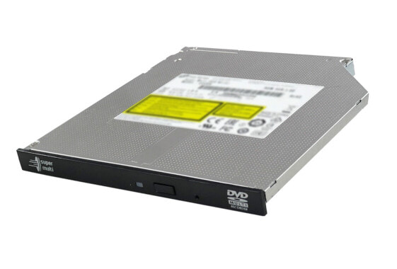 HLDS Hitachi-LG GUD1N - Black - Stainless steel - Tray - Notebook - DVD Super Multi DL - Serial ATA - CD-R - DVD+R - DVD+R DL - DVD-R - DVD-R DL - DVD-RAM