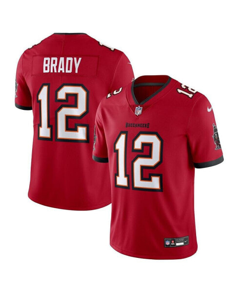 Men's Tom Brady Red Tampa Bay Buccaneers Vapor Untouchable Limited Jersey