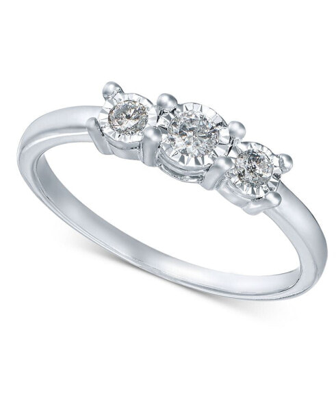 Кольцо Promised Love Diamond 3-Stone Promise R.