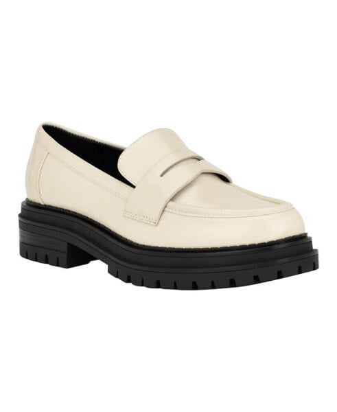 Стильные женские лоферы Calvin Klein Grant Slip-On Lug Sole