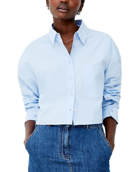 Women's Alissa Cotton Cropped Shirt