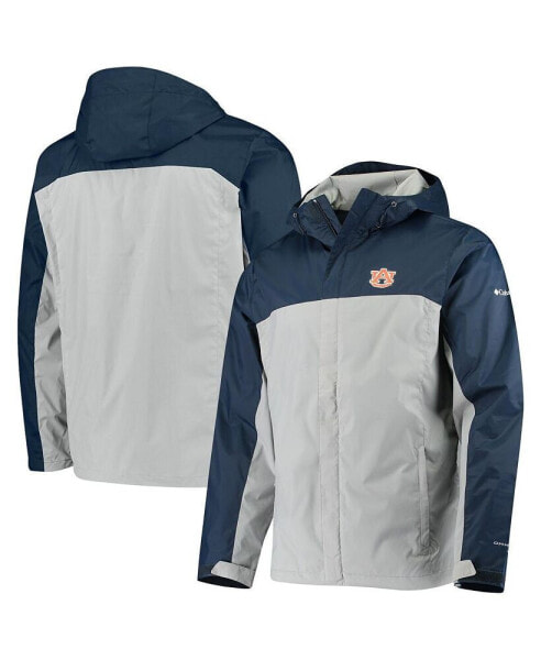 Куртка Columbia мужская утепленная Grey, Navy Auburn Tigers Glennaker Storm Full-Zip