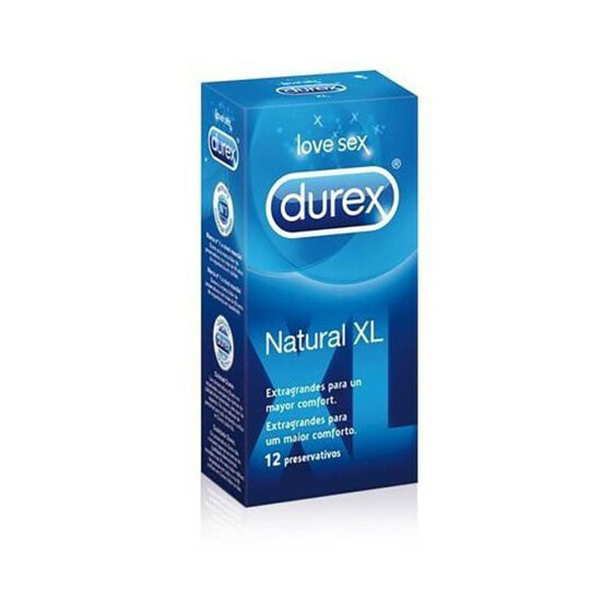 DUREX Natural XL Condoms 12 Units