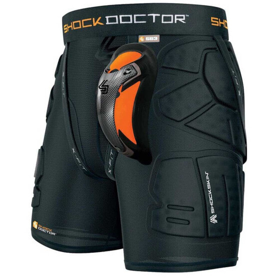 Базовый защитный короткий шорты ShockSkin LAX Impact Junior от SHOCK DOCTOR
