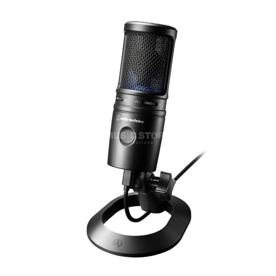 Audio-Technica AT2020USB-X USB Condenser Mic with Stand (Black)