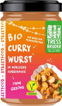 Currywurst in Sauce, vegan, 375 g