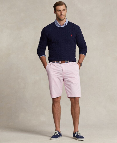 Men's Big & Tall Classic-Fit Stretch Cotton Twill Shorts