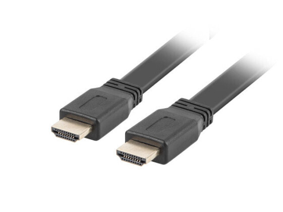 Lanberg HDMI кабель 1 м - HDMI Type A (Standard) - 3D - 18 Gbit/s - Черный