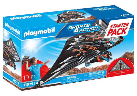 Игровой набор Playmobil Starter pack hang glider 71079 Adventure (Приключения)