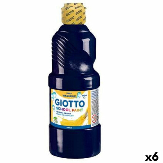 Темпера Giotto Чёрный 500 ml (6 штук)