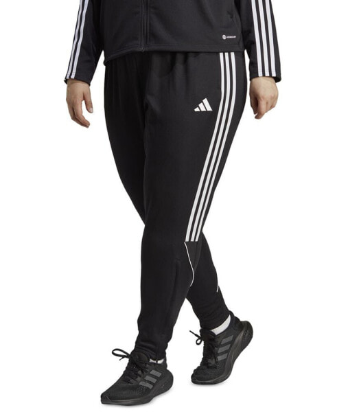 Брюки спортивные Adidas Tiro 23 для плюс-сайз.