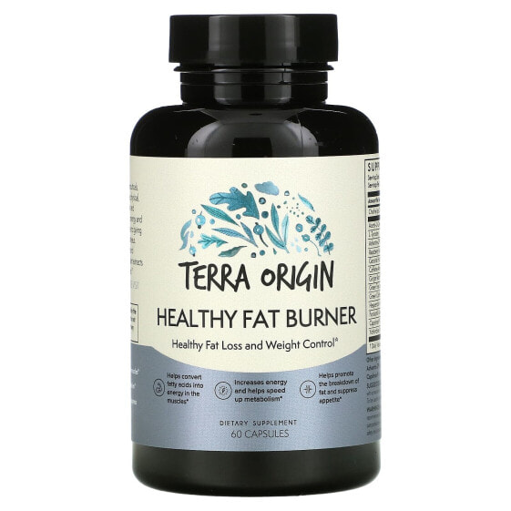 Жиросжигатель Terra Origin Healthy Fat Burner, 60 капсул