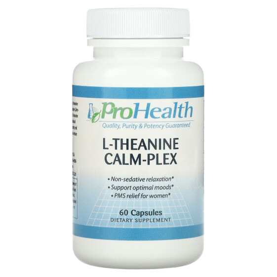 L-Theanine Calm-Plex, 60 Capsules