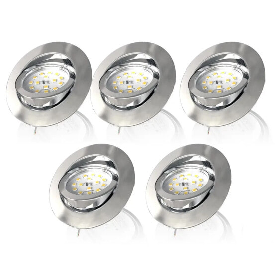 LED Einbauleuchte Dimmbar 5er Set 5,5W