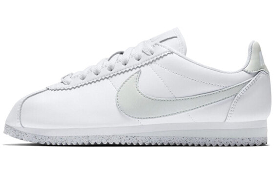 Nike Cortez Flyleather 休闲 透气 低帮 跑步鞋 女款 白色 / Кроссовки Nike Cortez Flyleather AR4874-100