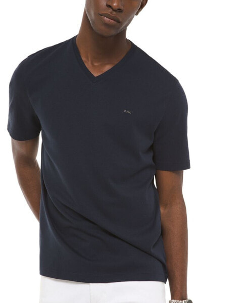 Men's V-Neck Liquid Cotton T-Shirt