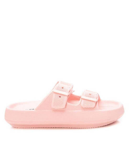 Women's Rubber Flat Sandals By Pink