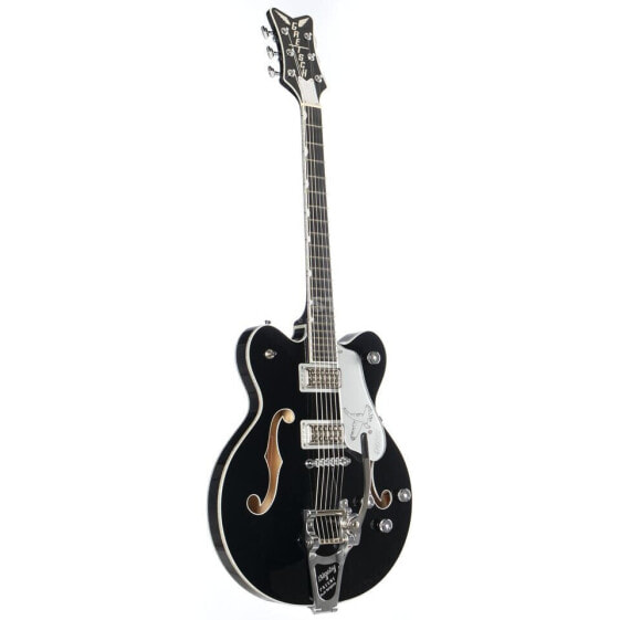 Gretsch G6636TSL Players Edition Silver Falcon Center Block Double-Cut Bigsby Black