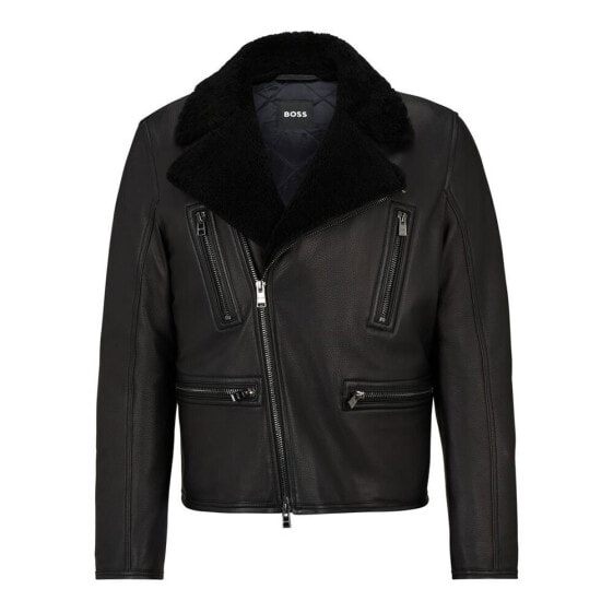 BOSS Marzono 10253444 leather jacket