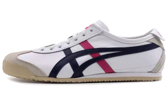 Onitsuka Tiger鬼冢虎 Mexico 66 低帮 运动休闲鞋 男女同款 白蓝红 / Кроссовки Onitsuka Tiger Mexico 66 THL7C2-0154