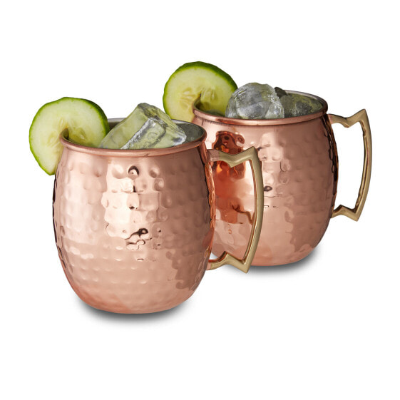 Бокалы для коктейлей Moscow Mule Relaxdays 6 шт.