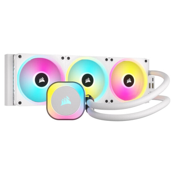 Corsair WAK Cooling iCUE Link H150i RGB White AIO 360mm - Processor cooler - AMD Socket AM4 (Ryzen)