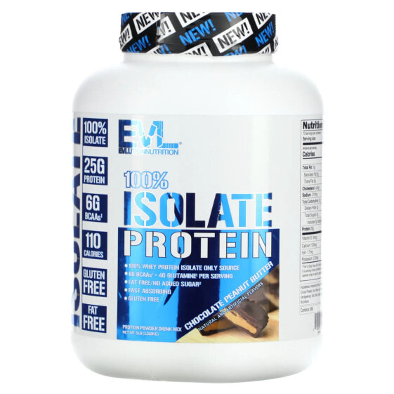 100% Isolate Protein, Chocolate Peanut Butter, 5 lb (2.268 kg)