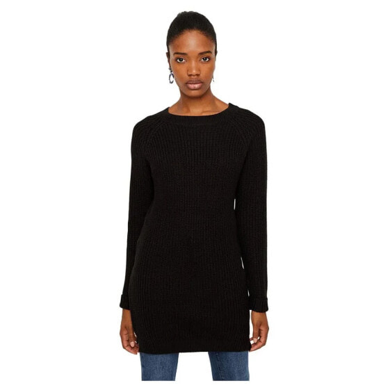 NOISY MAY Siesta O Neck Knit Long Sleeve Dress