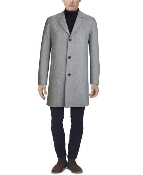 Men's Melton Classic-Fit Topcoat