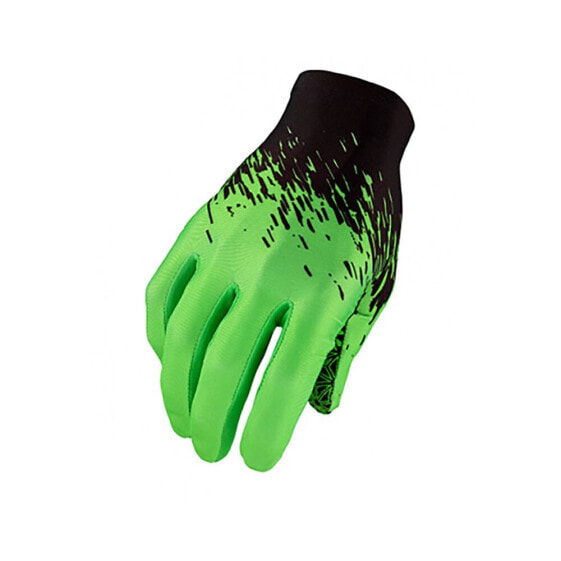 Перчатки спортивные Supacaz Long Black / Green Neon
