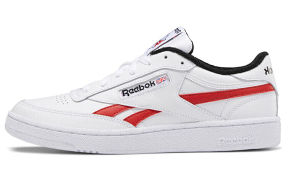 Reebok Club C Revenge 白红色 / Кроссовки Reebok Club C Revenge EF3220