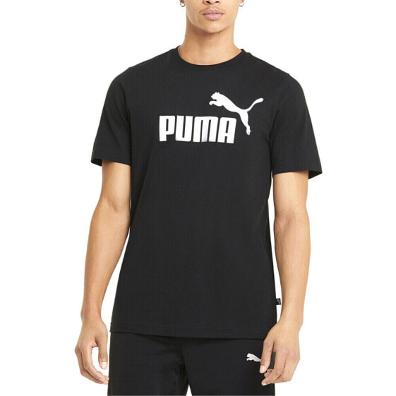 Футболка PUMA Essential Crew Neck  Black