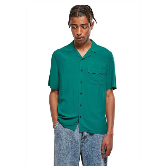 URBAN CLASSICS Viscose Camp short sleeve shirt