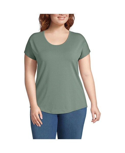 Plus Size Lightweight Jersey T-shirt