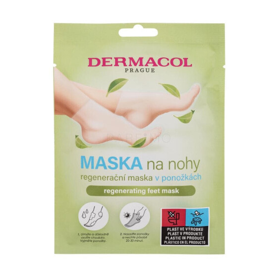 Dermacol Feet Mask Regenerating 2x15 ml fußmaske für Frauen