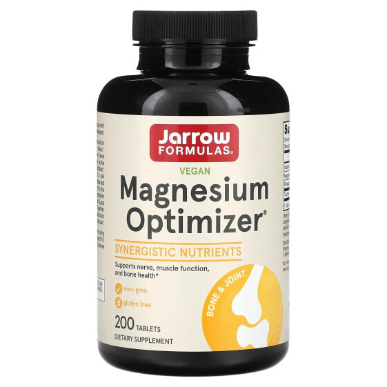 Магний бренда Jarrow Formulas Vegan Optimizer 200 таблеток