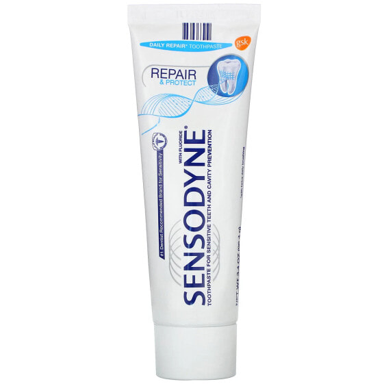 Fluoride Toothpaste For Sensitive Teeth, Mint, 3.4 oz (96.4 g)