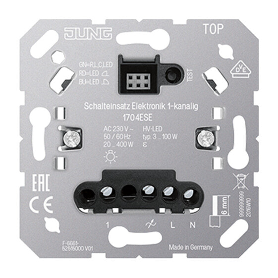 JUNG 1704 ES E Schalteinsatz Elektronik 1-kanalig 1704ESE