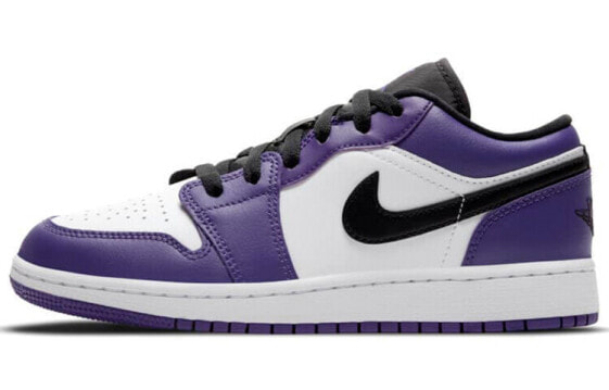 Air Jordan 1 Low Court Purple" GS 553560-500 Sneakers"