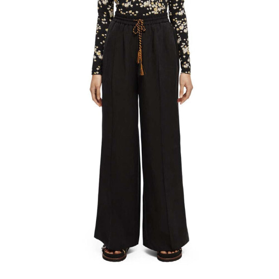 SCOTCH & SODA Hope Wide Leg Fit high waist pants