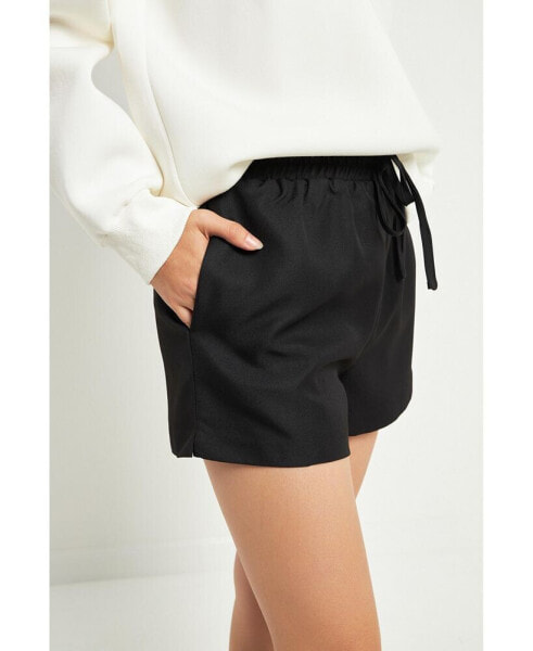 Women's Elastic Waist Shorts