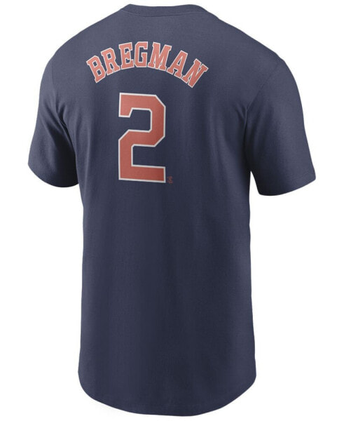 Men's Alex Bregman Houston Astros Name and Number Player T-Shirt