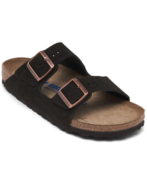 Women's Arizona Birko-Flor Soft Footbed Sandals from Finish Line