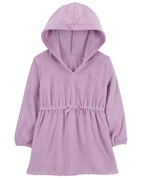 Купальный халат для малышей Carterʻs Baby Terry Hooded