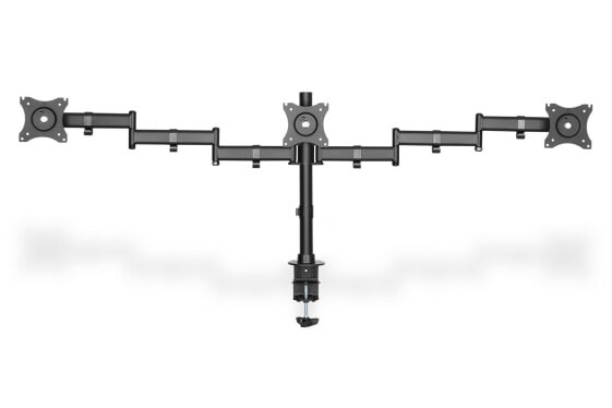 Кронштейн Digitus Universal Triple Monitor Stand with clamp mount.