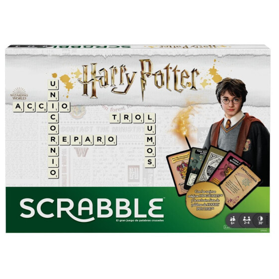 Настольная игра Mattel Games Scrabble Harry Potter + UNO Minimalist для компании