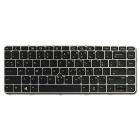 HP Backlit keyboard assembly (Germany) - Keyboard - German - Keyboard backlit - HP - EliteBook 840 G3