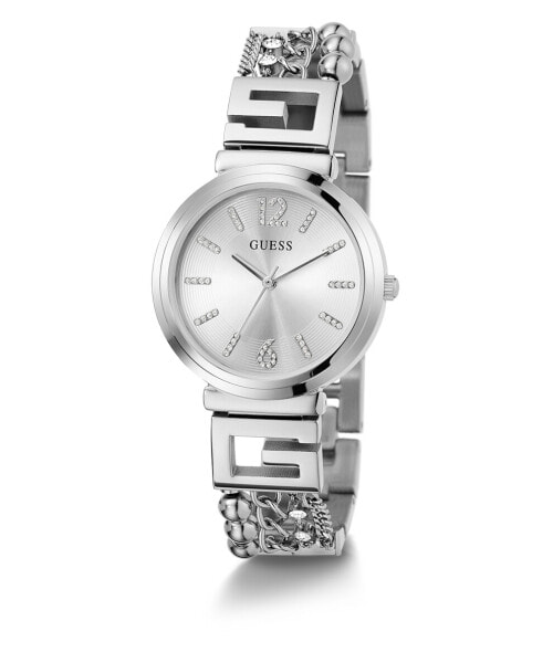 Часы наручные мужские Guess G Cluster Edelstahl silber GW0545L1