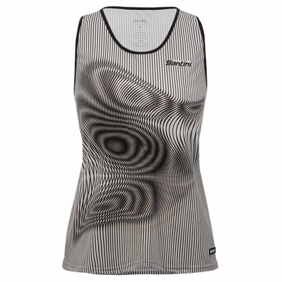 SANTINI Vortex sleeveless T-shirt